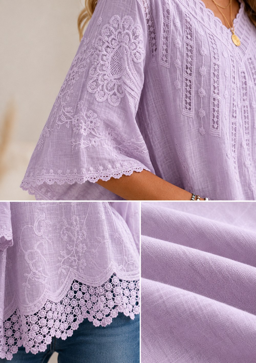 03 Sleeve / Hem / Fabric Details