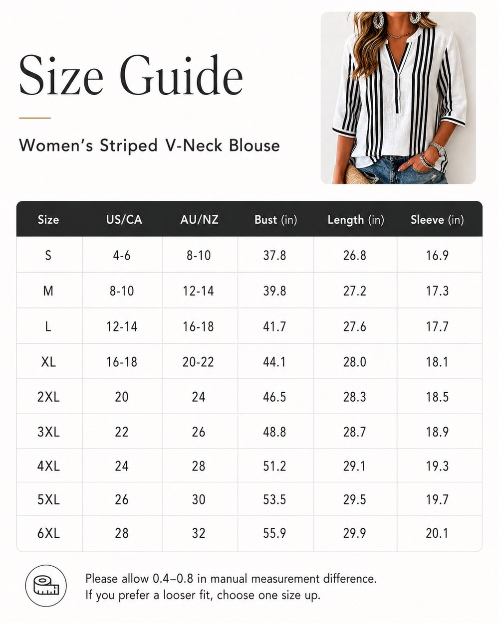 07 Size Guide S-6XL