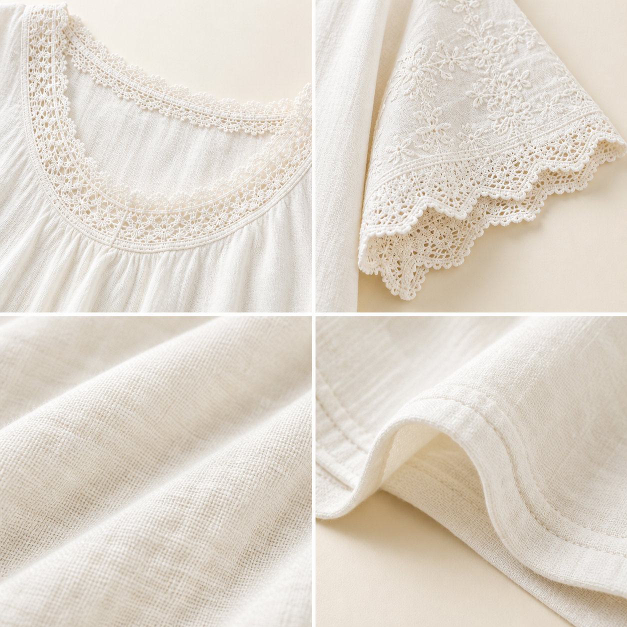 🔥CLEARANCE SALE🔥 Vintage Lace Summer Blouse