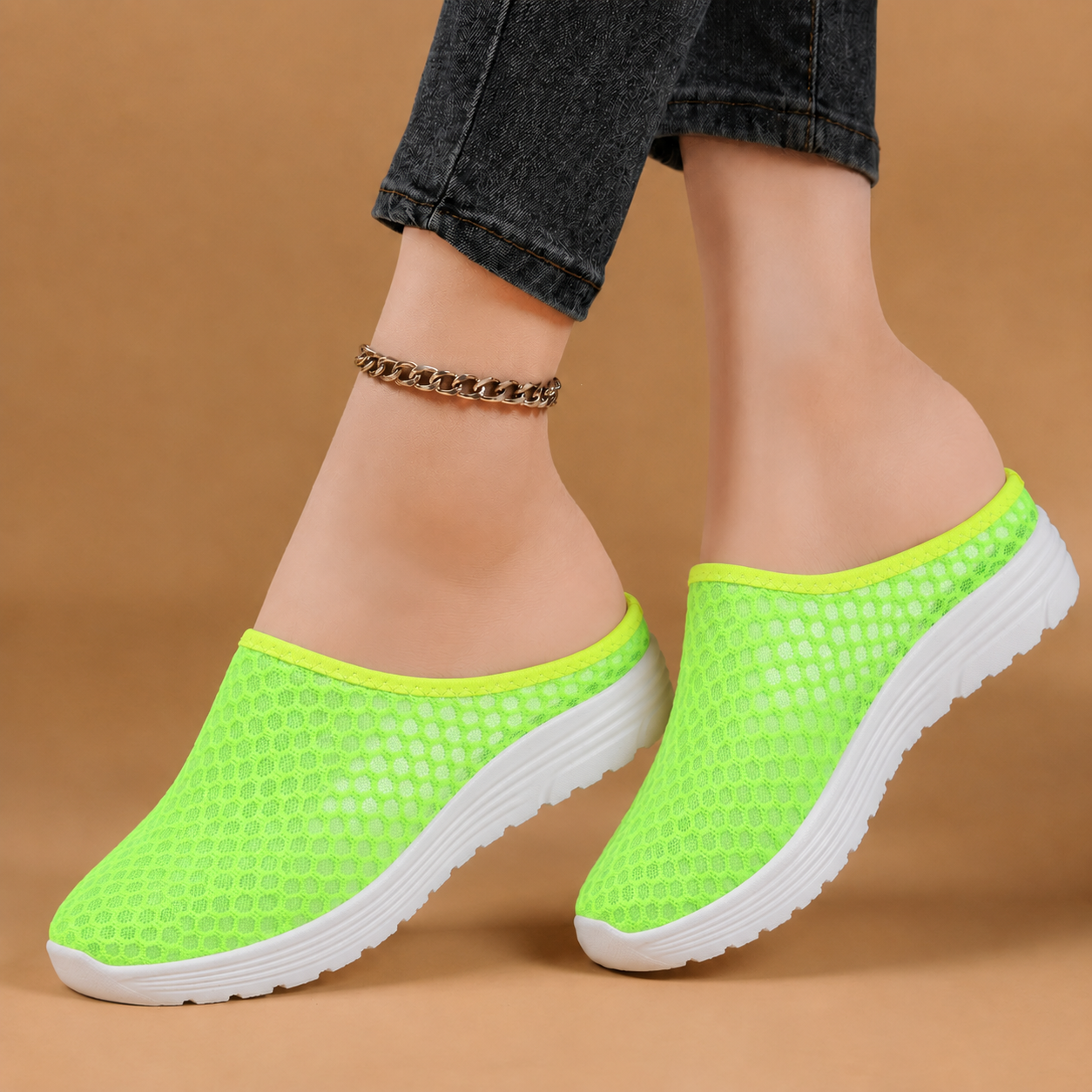Bequeme, atmungsaktive Mesh-Slipper für den Alltag