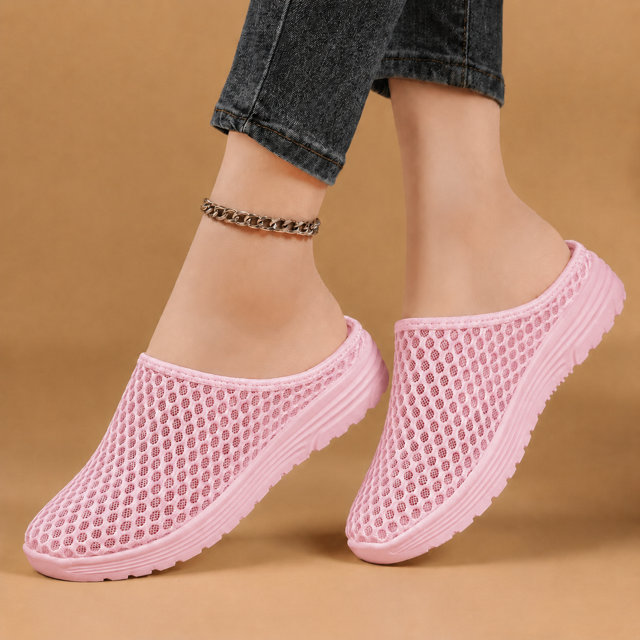 Bequeme, atmungsaktive Mesh-Slipper für den Alltag