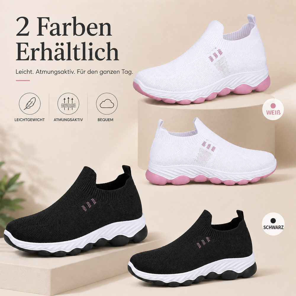 ✨ Bestseller 2026 🏆Damen Komfort-Slipper aus Mesh – Atmungsaktiv, Leicht & Rutschfest 👟 𝐋𝐄𝐓𝐙𝐓𝐄𝐑 𝐓𝐀𝐆: 𝟖𝟎 % 𝐑𝐀𝐁𝐀𝐓𝐓 