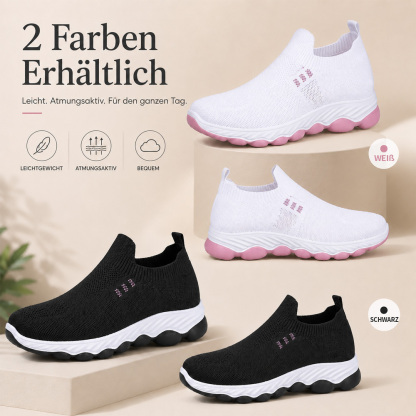 ✨ Bestseller 2026 🏆Damen Komfort-Slipper aus Mesh – Atmungsaktiv, Leicht & Rutschfest 👟 𝐋𝐄𝐓𝐙𝐓𝐄𝐑 𝐓𝐀𝐆: 𝟖𝟎 % 𝐑𝐀𝐁𝐀𝐓𝐓 