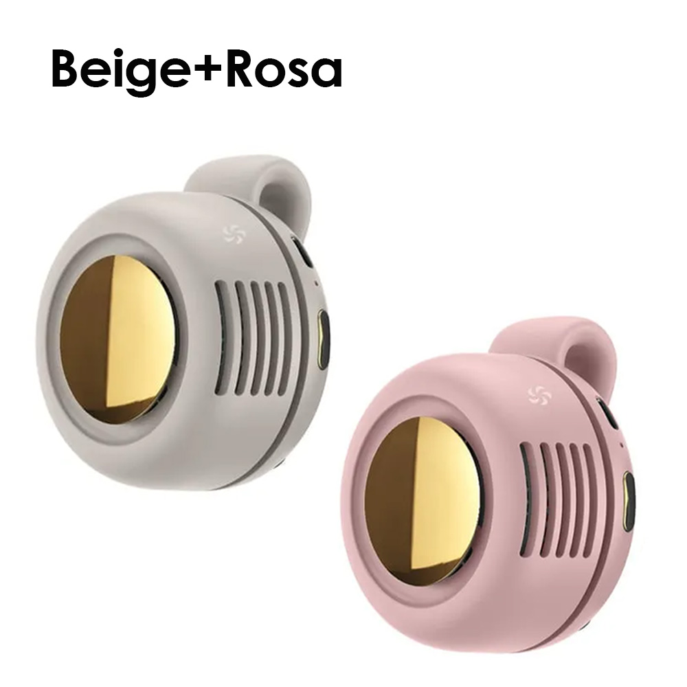 🔥360° Rotatable Portable Mini Clip-on Fan ❄️Tragbarer, leiser, blattloser Mini-Elektroventilator