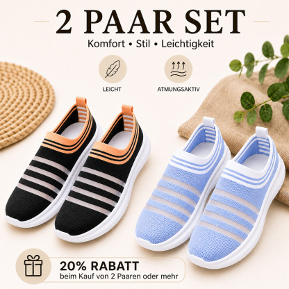 ✨Atmungsaktive Mesh-Slip-On-Mule-Sneaker für Damen-𝐋𝐄𝐓𝐙𝐓𝐄𝐑 𝐓𝐀𝐆: 𝟖𝟎 % 𝐑𝐀𝐁𝐀𝐓𝐓