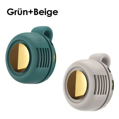 🔥360° Rotatable Portable Mini Clip-on Fan ❄️Tragbarer, leiser, blattloser Mini-Elektroventilator