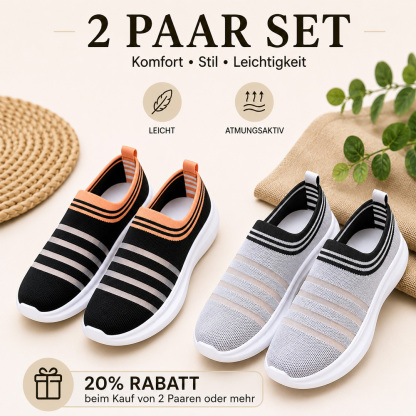 ✨Atmungsaktive Mesh-Slip-On-Mule-Sneaker für Damen-𝐋𝐄𝐓𝐙𝐓𝐄𝐑 𝐓𝐀𝐆: 𝟖𝟎 % 𝐑𝐀𝐁𝐀𝐓𝐓
