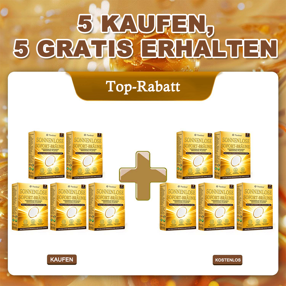 Offizieller Store | ☀️☀️ Purelora® Sofort-Bräunungs-Mikronadelpflaster ohne Sonne 🇩🇪 Nur 1× täglich anwenden | Sichtbar bronzene Bräune in nur 7 Tagen ✅ Kein UV • Kein Orangestich • Keine Streifen • Kein DHA • Kein Schmutz
