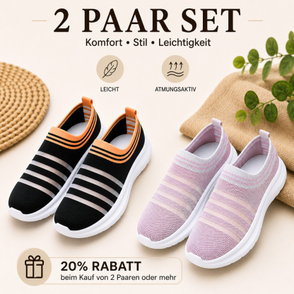 ✨Atmungsaktive Mesh-Slip-On-Mule-Sneaker für Damen-𝐋𝐄𝐓𝐙𝐓𝐄𝐑 𝐓𝐀𝐆: 𝟖𝟎 % 𝐑𝐀𝐁𝐀𝐓𝐓