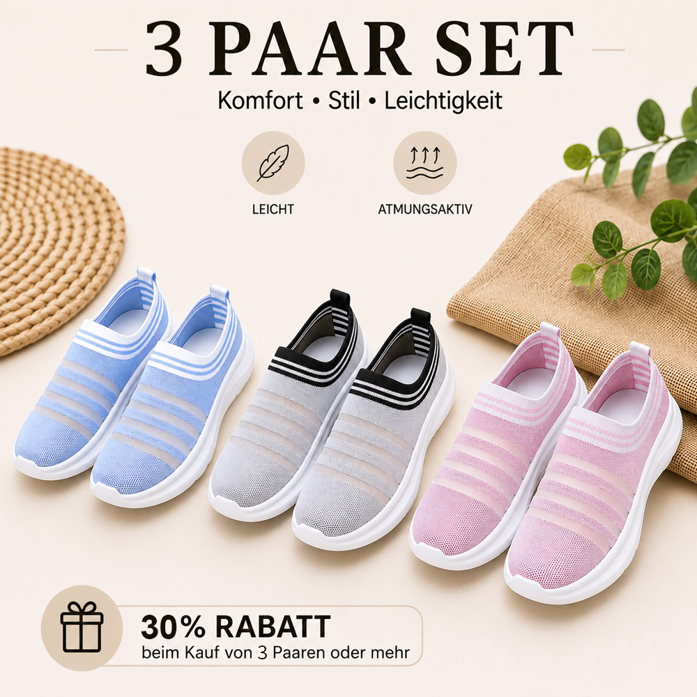 ✨ Verkaufsschlager 2026 🏆Atmungsaktive Mesh-Slip-On-Mule-Sneaker für Damen-𝐋𝐄𝐓𝐙𝐓𝐄𝐑 𝐓𝐀𝐆: 𝟖𝟎 % 𝐑𝐀𝐁𝐀𝐓𝐓