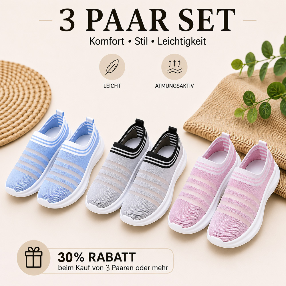 ✨ Verkaufsschlager 2026 🏆Atmungsaktive Mesh-Slip-On-Mule-Sneaker für Damen-𝐋𝐄𝐓𝐙𝐓𝐄𝐑 𝐓𝐀𝐆: 𝟖𝟎 % 𝐑𝐀𝐁𝐀𝐓𝐓