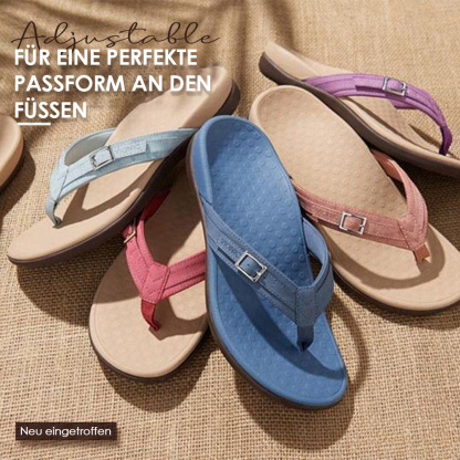 🏰Last Day Promotion 60% OFF - Orthopedic Arch Support Flip Flops ✅Feel Pain-Free and Light on Your Feet All Day Long