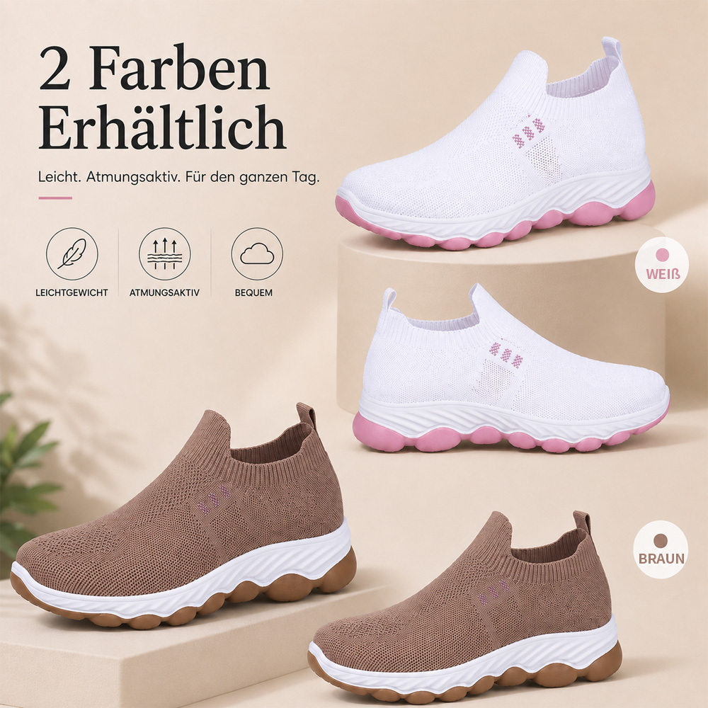 ✨ Bestseller 2026 🏆Damen Komfort-Slipper aus Mesh – Atmungsaktiv, Leicht & Rutschfest 👟 𝐋𝐄𝐓𝐙𝐓𝐄𝐑 𝐓𝐀𝐆: 𝟖𝟎 % 𝐑𝐀𝐁𝐀𝐓𝐓 
