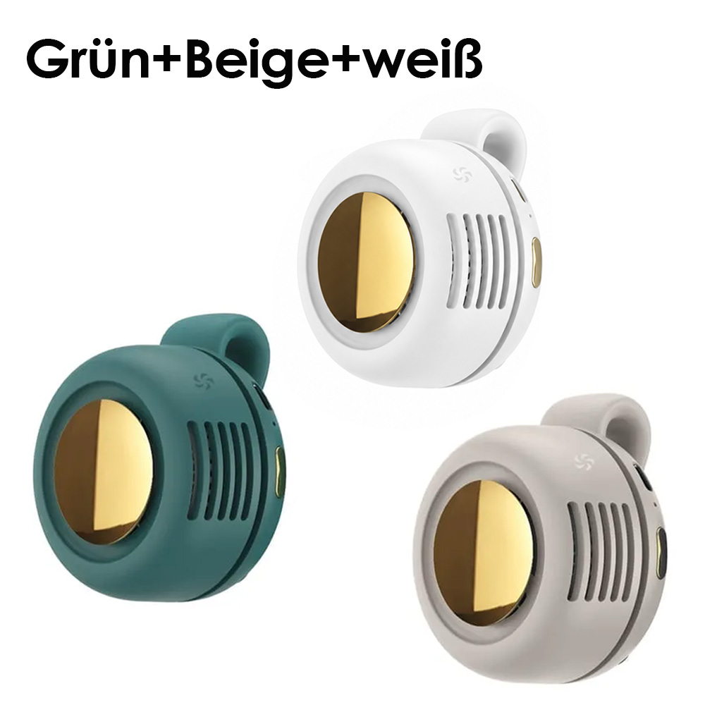 ✨2026 Sommer-Hit ❄️ Smart 360° Tragbarer Mini-Ventilator – Blattloses Design mit Freihändiger Kühlung