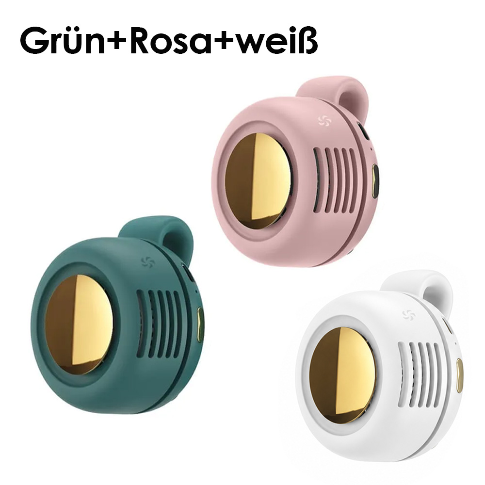 ✨2026 Sommer-Hit ❄️ Smart 360° Tragbarer Mini-Ventilator – Blattloses Design mit Freihändiger Kühlung