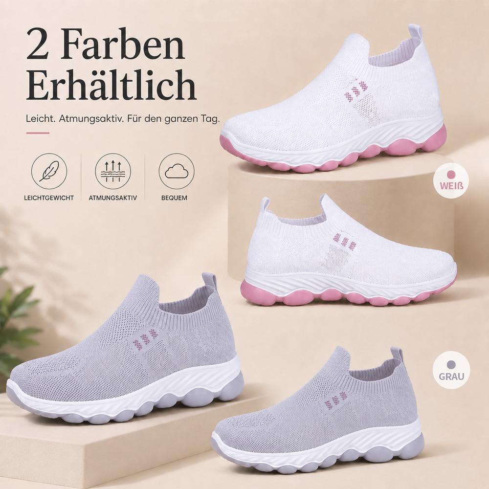 ✨ Bestseller 2026 🏆Damen Komfort-Slipper aus Mesh – Atmungsaktiv, Leicht & Rutschfest 👟 𝐋𝐄𝐓𝐙𝐓𝐄𝐑 𝐓𝐀𝐆: 𝟖𝟎 % 𝐑𝐀𝐁𝐀𝐓𝐓 