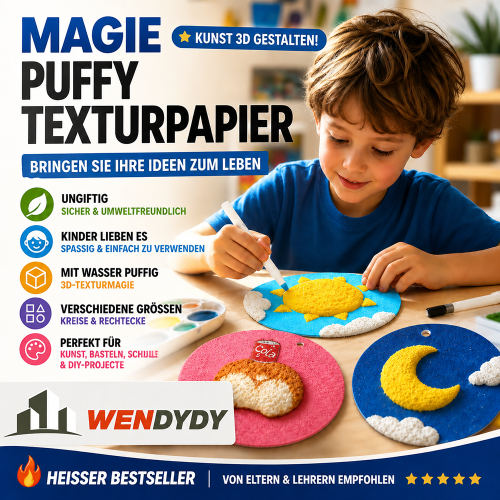 👑 IEY® 3D-Quellpapier | 50 % Rabatt auf den zweiten Artikel