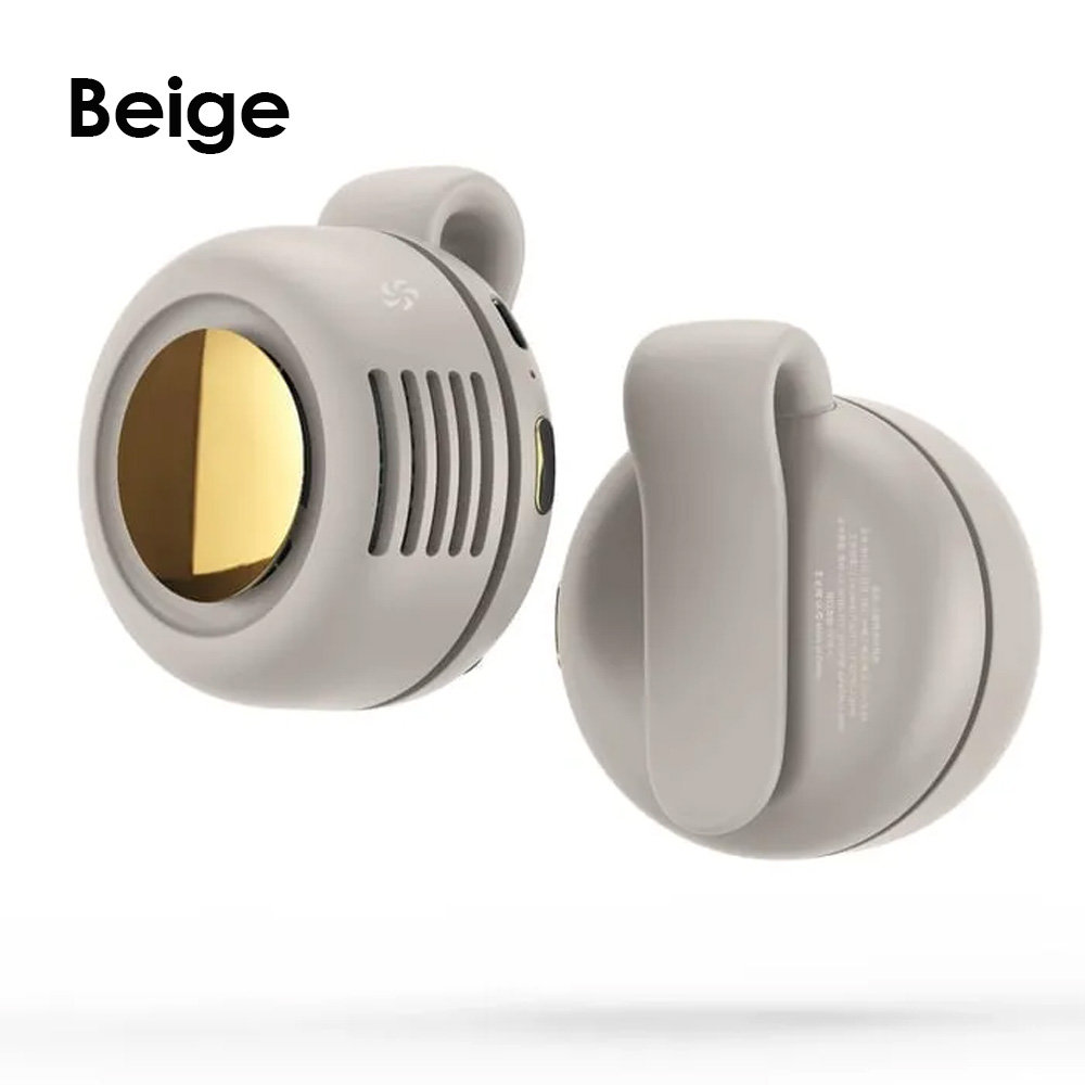 🔥360° Rotatable Portable Mini Clip-on Fan ❄️Tragbarer, leiser, blattloser Mini-Elektroventilator