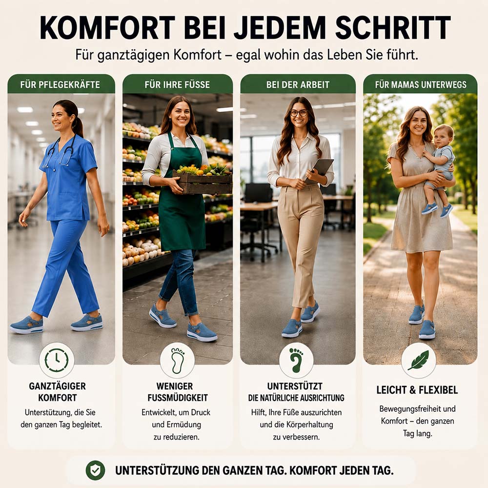 ⚡ 𝐋𝐄𝐓𝐙𝐓𝐄𝐑 𝐓𝐀𝐆: 𝟖𝟎 % 𝐑𝐀𝐁𝐀𝐓𝐓 ：Damen Slip-On-Sneaker | Lässige Komfort-Loafer | Weiche Walking-Schuhe