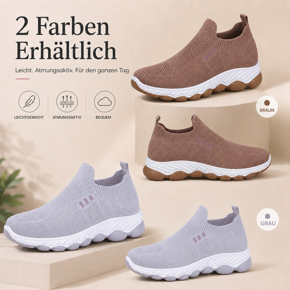 ✨ Bestseller 2026 🏆Damen Komfort-Slipper aus Mesh – Atmungsaktiv, Leicht & Rutschfest 👟 𝐋𝐄𝐓𝐙𝐓𝐄𝐑 𝐓𝐀𝐆: 𝟖𝟎 % 𝐑𝐀𝐁𝐀𝐓𝐓 