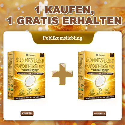 🇩🇪DE-Offizieller-Store | Healrize® Sofort-Bräunungs-Mikronadelpflaster ohne Sonne - Nur 1× täglich anwenden | Sichtbar bronzene Bräune in nur 7 Tagen ✅ Kein UV • Kein Orangestich • Keine Streifen • Kein DHA • Kein Schmutz