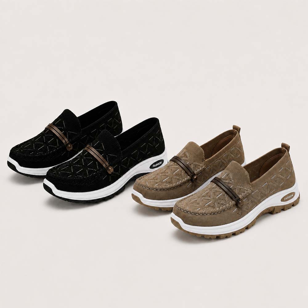👟 𝐋𝐄𝐓𝐙𝐓𝐄𝐑 𝐓𝐀𝐆: 𝟖𝟎 % 𝐑𝐀𝐁𝐀𝐓𝐓👟Damen Orthopädische Slip-On-Schuhe