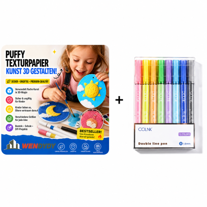 👑 IEY® 3D-Quellpapier | 50 % Rabatt auf den zweiten Artikel