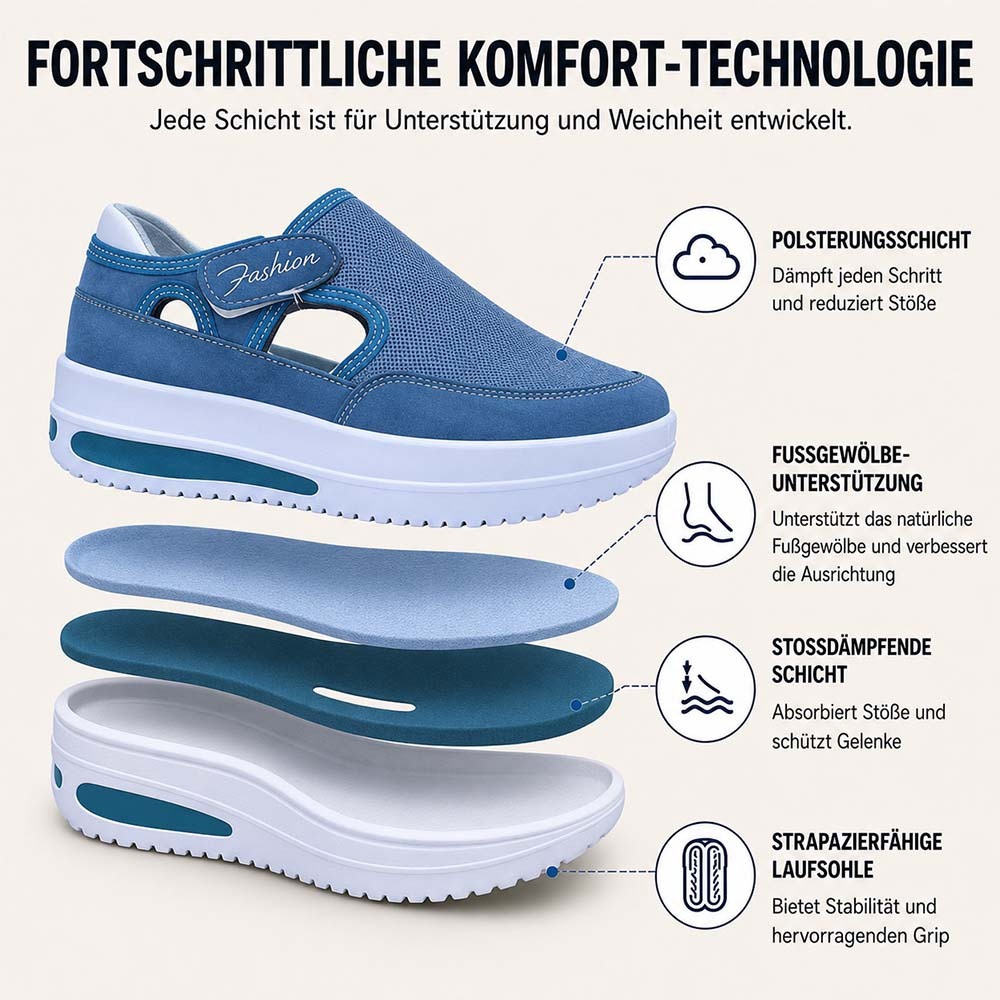 ⚡ 𝐋𝐄𝐓𝐙𝐓𝐄𝐑 𝐓𝐀𝐆: 𝟖𝟎 % 𝐑𝐀𝐁𝐀𝐓𝐓 ：Damen Slip-On-Sneaker | Lässige Komfort-Loafer | Weiche Walking-Schuhe