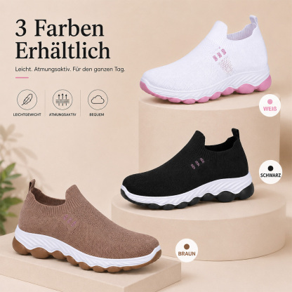 ✨ Bestseller 2026 🏆Damen Komfort-Slipper aus Mesh – Atmungsaktiv, Leicht & Rutschfest 👟 𝐋𝐄𝐓𝐙𝐓𝐄𝐑 𝐓𝐀𝐆: 𝟖𝟎 % 𝐑𝐀𝐁𝐀𝐓𝐓 