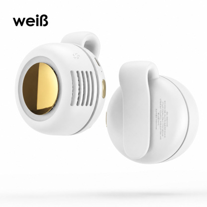 🔥360° Rotatable Portable Mini Clip-on Fan ❄️Tragbarer, leiser, blattloser Mini-Elektroventilator