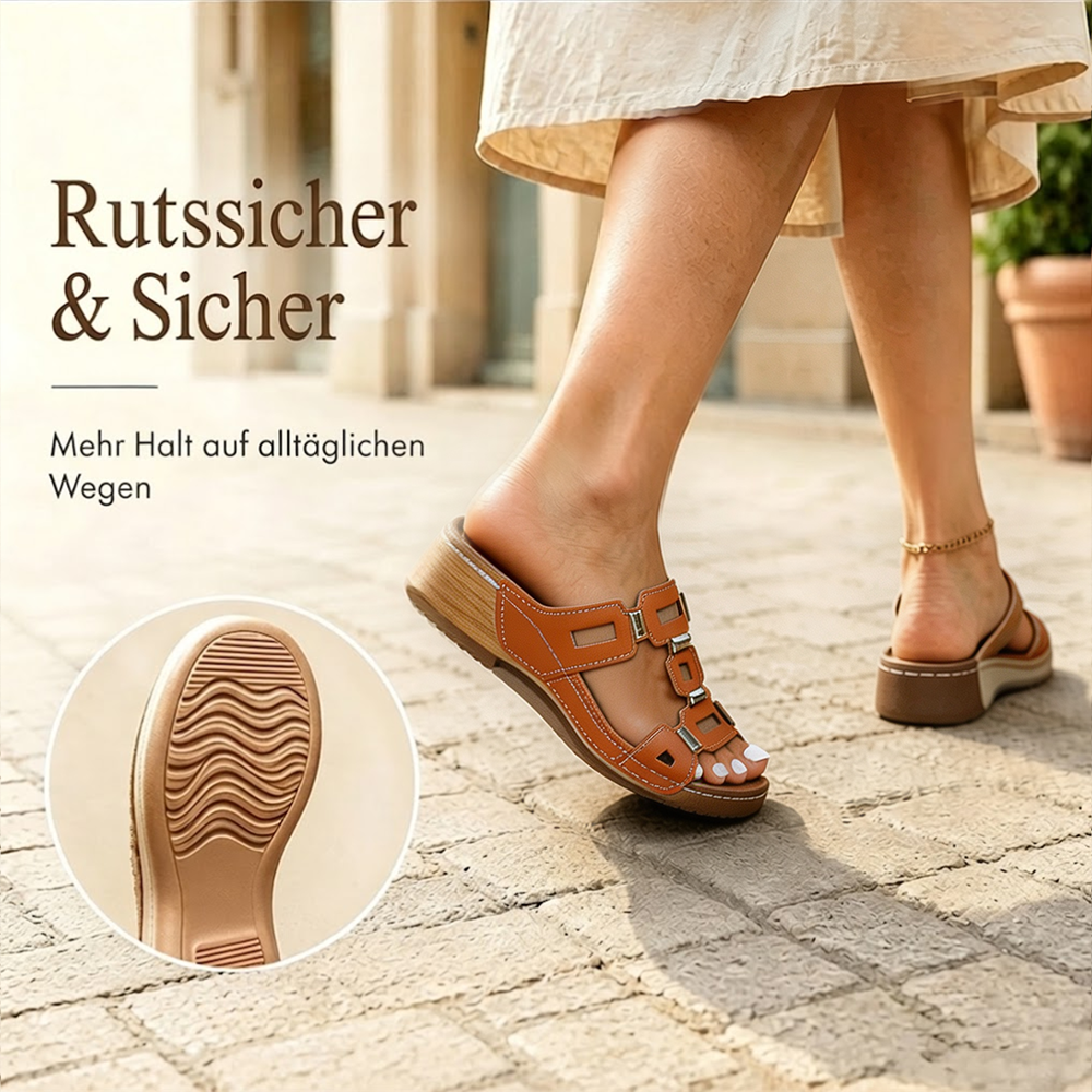 🏆 LETZTER TAG: 80 % RABATT 🏆 Bequeme orthopädische Sommersandalen mit Fußgewölbeunterstützung für den Alltag