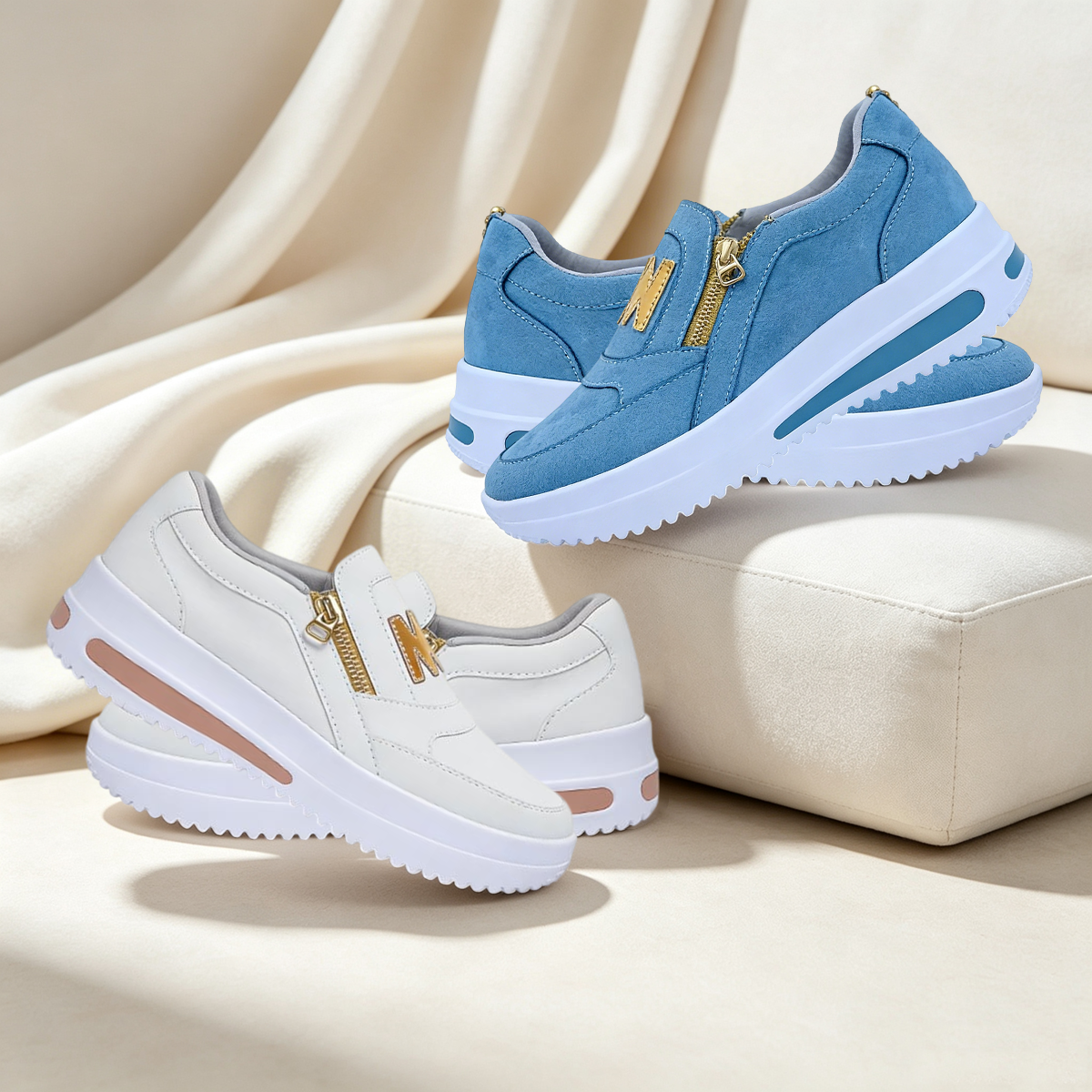 ⚡ 𝐋𝐄𝐓𝐙𝐓𝐄𝐑 𝐓𝐀𝐆: 𝟖𝟎 % 𝐑𝐀𝐁𝐀𝐓𝐓- Verkaufsschlager 2026 Bequeme Sneaker mit Fußgewölbeunterstützung