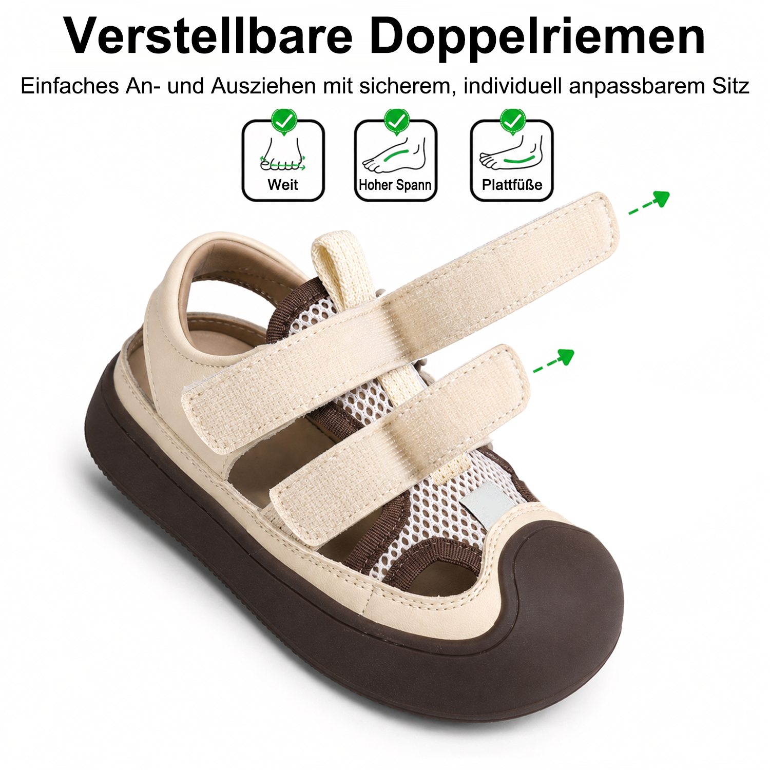 🔥 Barefoot Children's Closed Toe Breathable Summer Shoes with Scratch, Wide Toe and Zero Drop Sandals