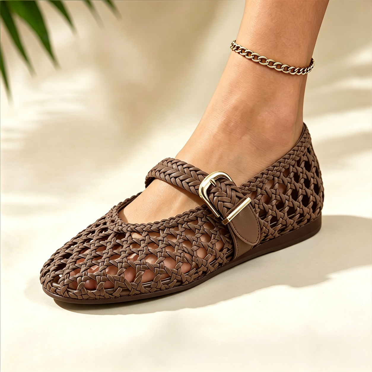 💖 LETZTER TAG: 80 % RABATT ⭐  Französische Flechtschuhe für Damen⭐ – Leichte & stilvolle Schuhe für den Sommer