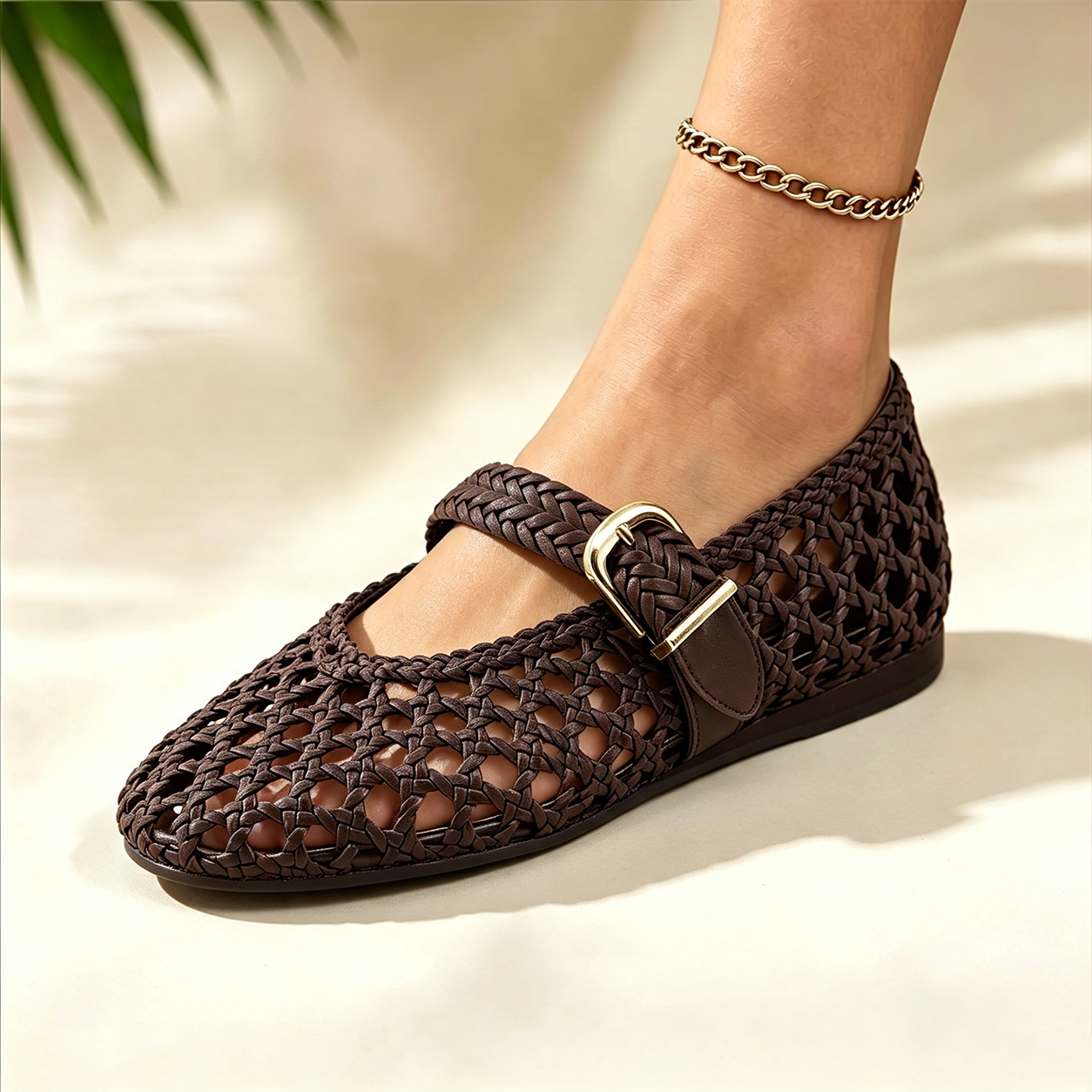 💖 LETZTER TAG: 80 % RABATT ⭐  Französische Flechtschuhe für Damen⭐ – Leichte & stilvolle Schuhe für den Sommer