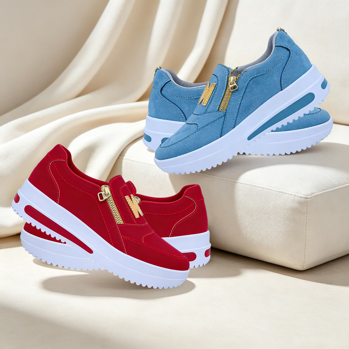 ⚡ 𝐋𝐄𝐓𝐙𝐓𝐄𝐑 𝐓𝐀𝐆: 𝟖𝟎 % 𝐑𝐀𝐁𝐀𝐓𝐓- Verkaufsschlager 2026  Bequeme Sneaker mit Fußgewölbeunterstützung