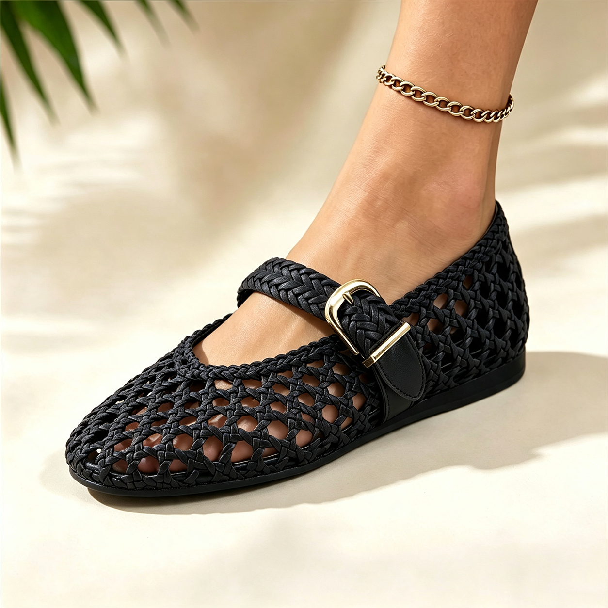 💖 LETZTER TAG: 80 % RABATT ⭐  Französische Flechtschuhe für Damen⭐ – Leichte & stilvolle Schuhe für den Sommer