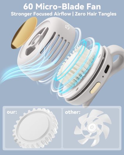 ✨360° Rotatable Portable Mini Clip-on Fan