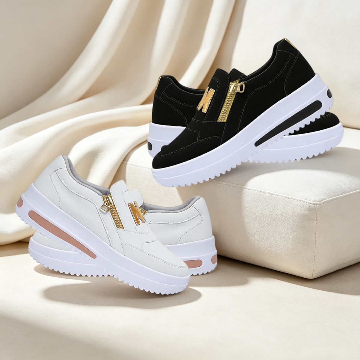 ⚡ 𝐋𝐄𝐓𝐙𝐓𝐄𝐑 𝐓𝐀𝐆: 𝟖𝟎 % 𝐑𝐀𝐁𝐀𝐓𝐓- Verkaufsschlager 2026  Bequeme Sneaker mit Fußgewölbeunterstützung