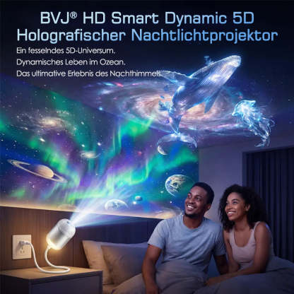 👑 BVJ® Night Light Projector - ⏰LETZTER TAG: 80 % RABATT