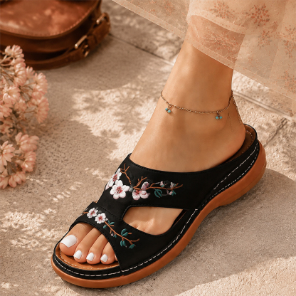🌸 LETZTER TAG-80 % RABATT ⚡ Bequeme Damen-Sandalen mit Metallschnalle & weicher Sohle