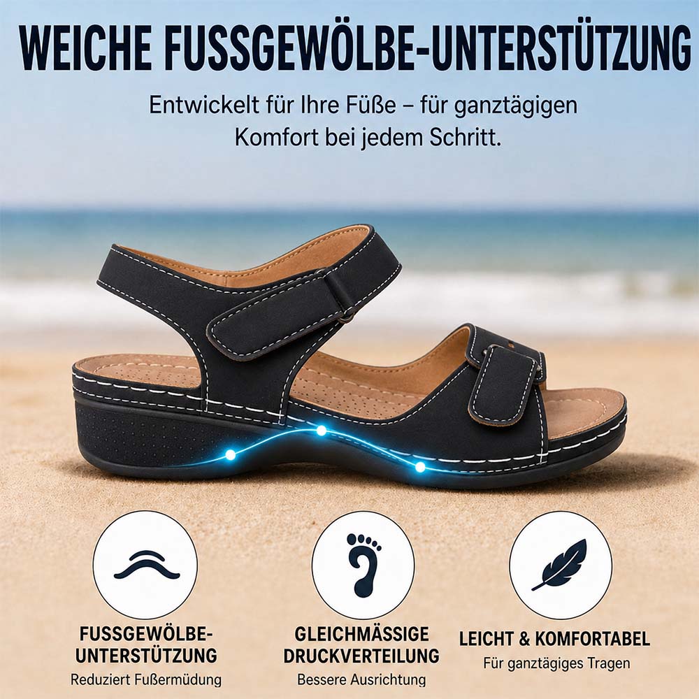⚡🇩🇪 Bestseller 2026 – Die beliebtesten ultra-bequemen und verstellbaren Sandalen mit Fußgewölbestütze für Damen 