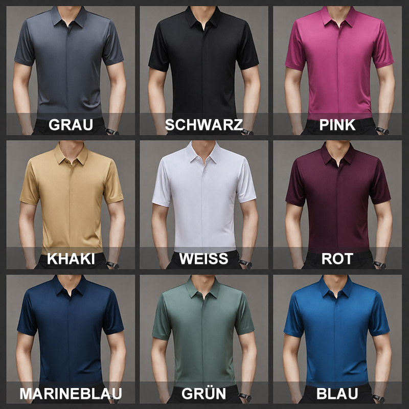 Ice Silk Schnell trocknendes Business-Hemd für Herren