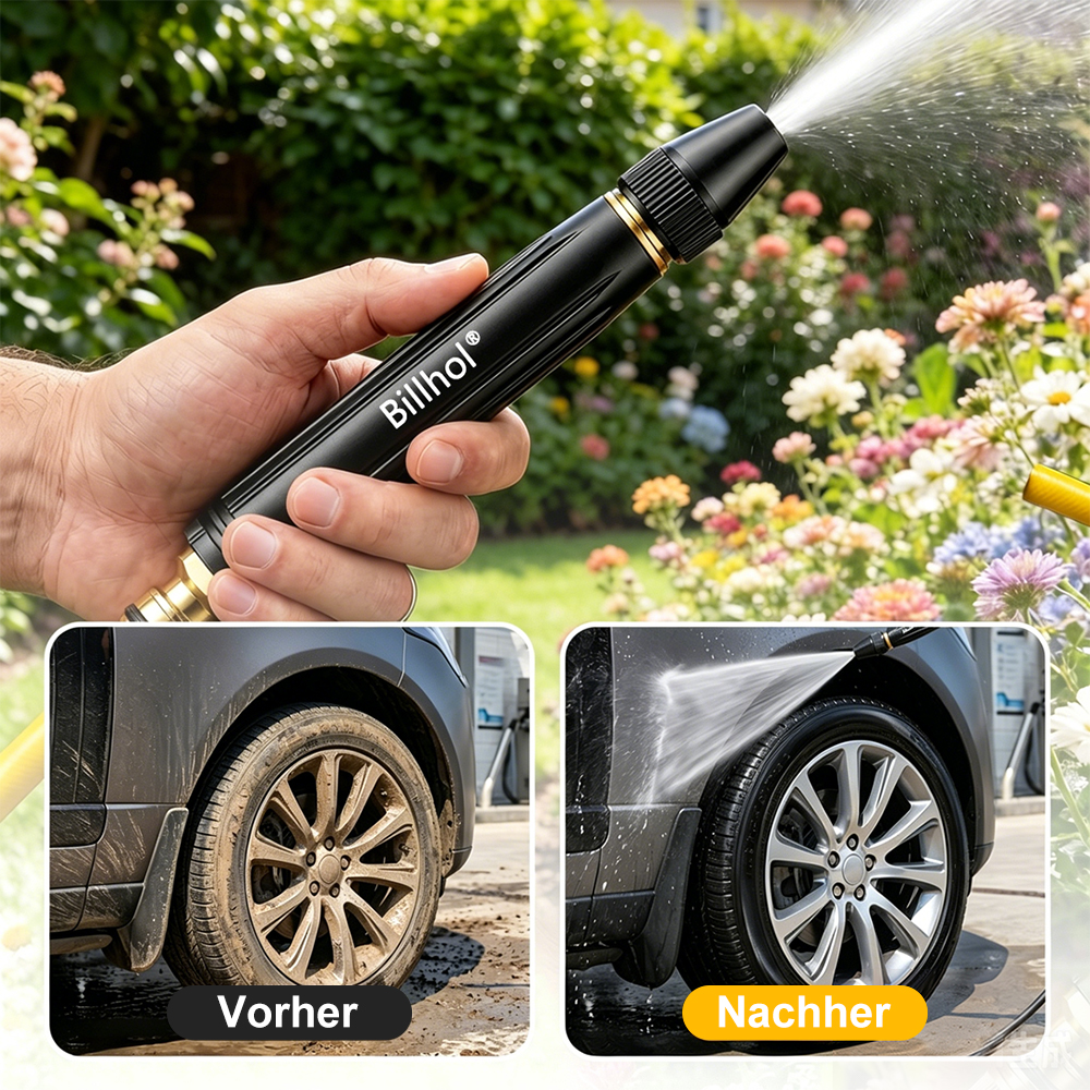 🔥 Letzter Tag: 80 % Rabatt! 🏆 Hochdruck-Wasserpistole für Haus & Auto – ideal zum Autowaschen sowie zur Bewässerung von Pflanzen und Gemüse👍💦