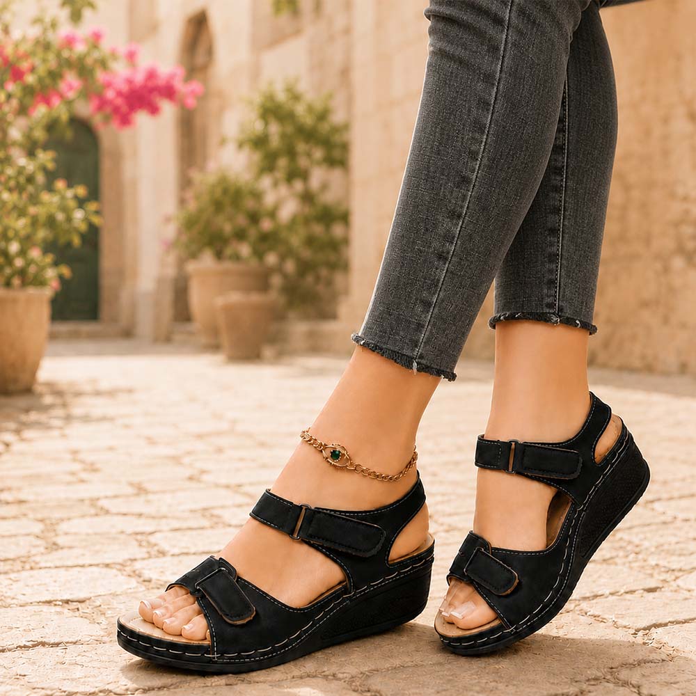 ⚡🇩🇪 Bestseller 2026 – Die beliebtesten ultra-bequemen und verstellbaren Sandalen mit Fußgewölbestütze für Damen 