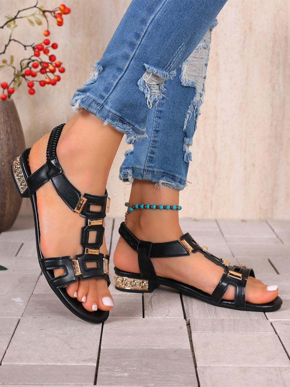 🔥 Offre spéciale : -80% | Sandales confort orthopédiques femme avec soutien du pied 👣