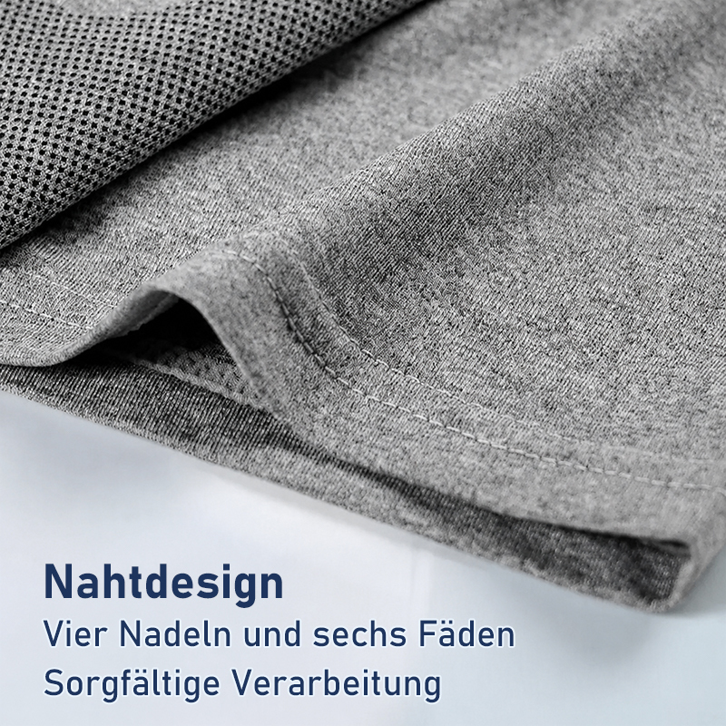Nahtlose ärmellose Kompressionsshirts für Herren