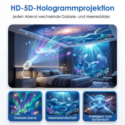 👑 BVJ® Night Light Projector - ⏰LETZTER TAG: 80 % RABATT
