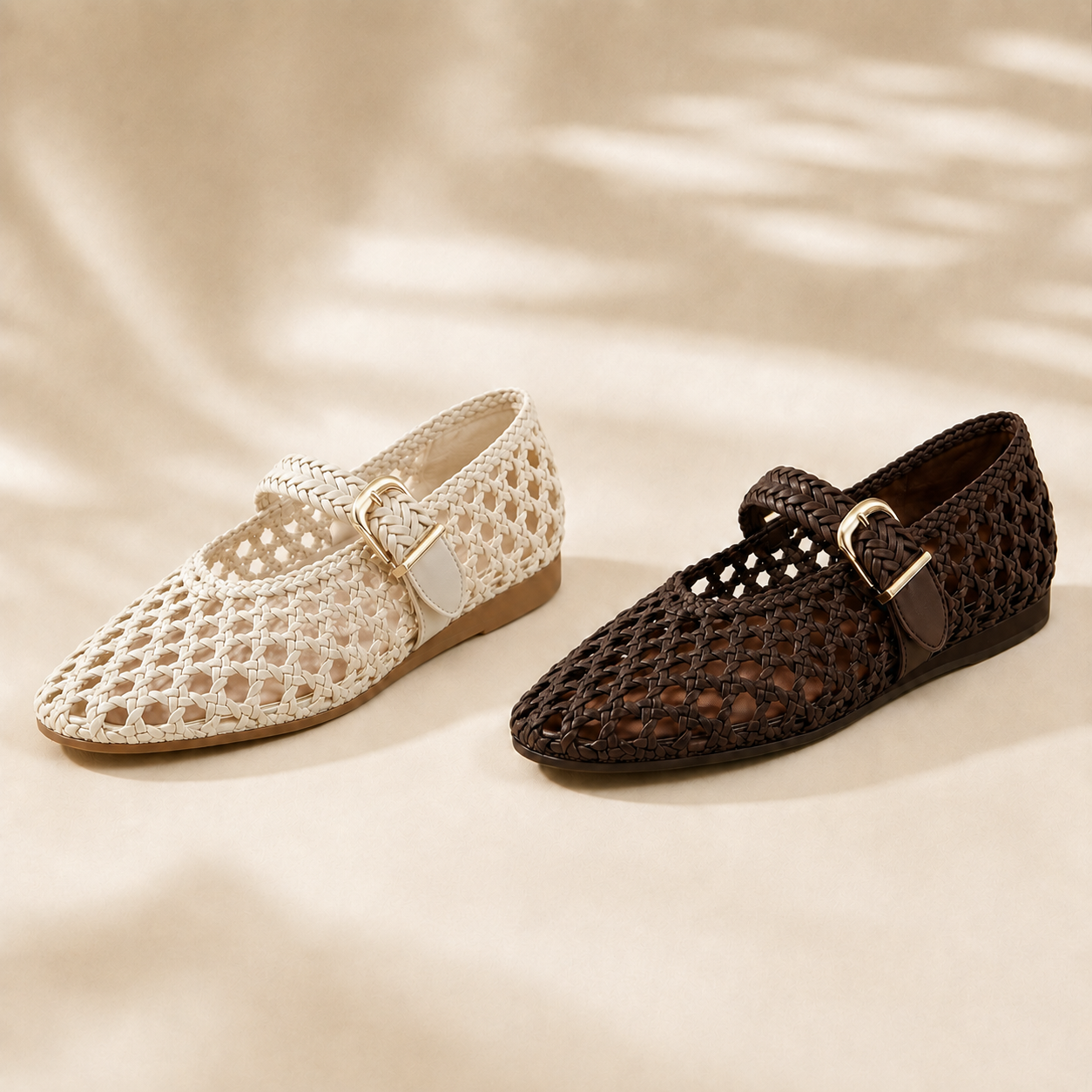 💖 LETZTER TAG: 80 % RABATT ⭐  Französische Flechtschuhe für Damen⭐ – Leichte & stilvolle Schuhe für den Sommer