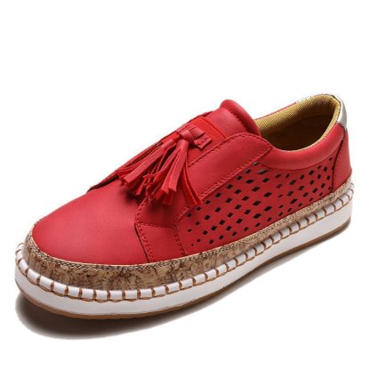 🚨Summer Sale⭐Women's Modern Slip-On Sports Tassels Shoes